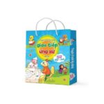 Bộ 10 Truyện Tranh Kỹ Năng, Giao Tiếp Ứng Xử Cho Bé, Bản Song Ngữ, Phù Hợp Cho Bé Từ 2 Tuổi