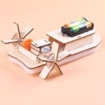DIY Bé Làm Tàu Thủy Theo Phương Pháp Giáo Dục STEAM, STEM, Phù Hợp Cho Bé 7-14 Tuổi, Tặng Kèm Pin