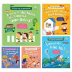 Bộ 5 Sách Dạy Trẻ An Toàn, Vượt Ngàn Nguy Hiểm, Phù Hợp Cho Bé 3-10 Tuổi