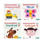 Sách Tương Tác Sách Chuyển Động Thông Minh Đa Ngữ Việt-Anh-Pháp, Phù Hợp Cho Bé Từ 0-6 Tuổi