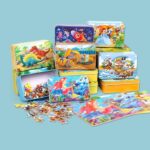 Xếp Hình 60 Mảnh Bằng Gỗ Có Hộp Đựng, Đồ Chơi Phát Triển Tư Duy Trí Tuệ Nhiều Chủ Đề Cho Bé, Phù Hợp Cho Bé Từ 2 Tuổi
