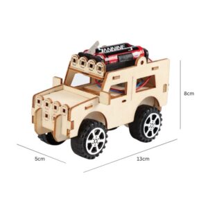 DIY Bé Lắp Ghép Ô Tô Theo Phương Pháp Giáo Dục STEAM, STEM, Đồ Chơi Cho Bé, Phù Hợp Cho Bé Từ 6 Tuổi
