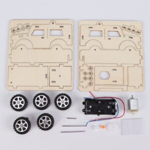 DIY Bé Lắp Ghép Ô Tô Theo Phương Pháp Giáo Dục STEAM, STEM, Đồ Chơi Cho Bé, Phù Hợp Cho Bé Từ 6 Tuổi