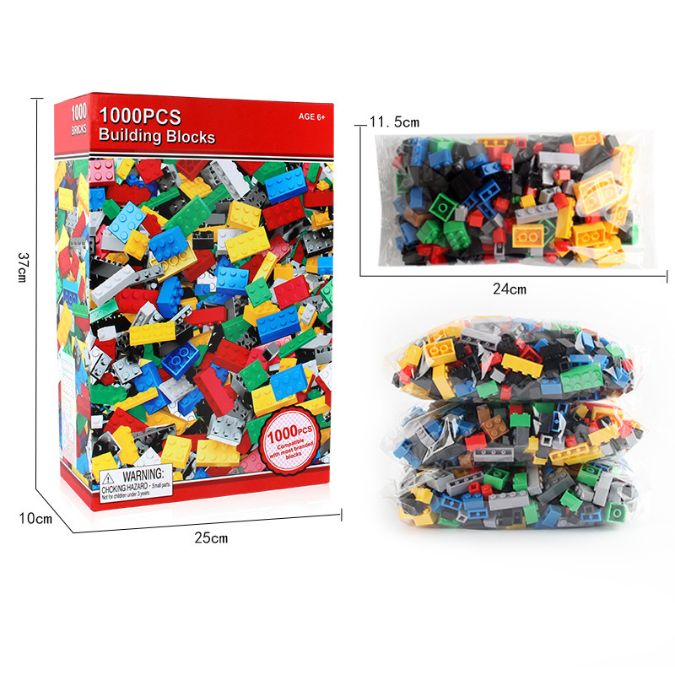 1 Đồ Chơi Xếp Hình Lego, Đồ Chơi Lắp Ráp, 1000 Chi Tiết, Đồ Chơi Cho bé, Phù Hợp Cho Bé Từ 4 Tuổi, Mẫu Giáo