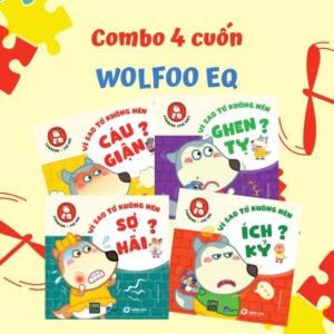 4 Truyện Wolfoo, Truyện Tranh Cho Bé, Rèn EQ Cho Bé, Phù Hợp Cho Bé Từ 2 Tuổi