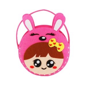 Túi Xách Thủ Công Cho Bé Tự Làm, Đồ Chơi Cho Bé Gái 5 Tuổi Trở Lên, Đồ Handmade Bằng Vải Nỉ