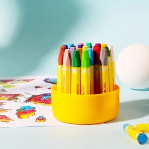 Màu Sáp Dầu Deli Giúp Bé Tô Màu Sáng Tạo, Phù Cho Bé Từ 4 Tuổi