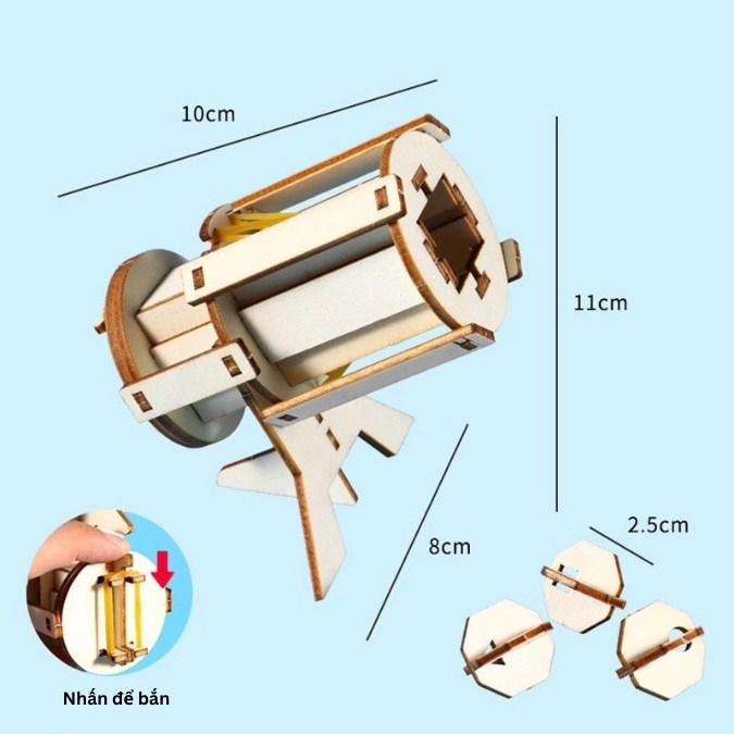 Phao 5 máy bắn pháo